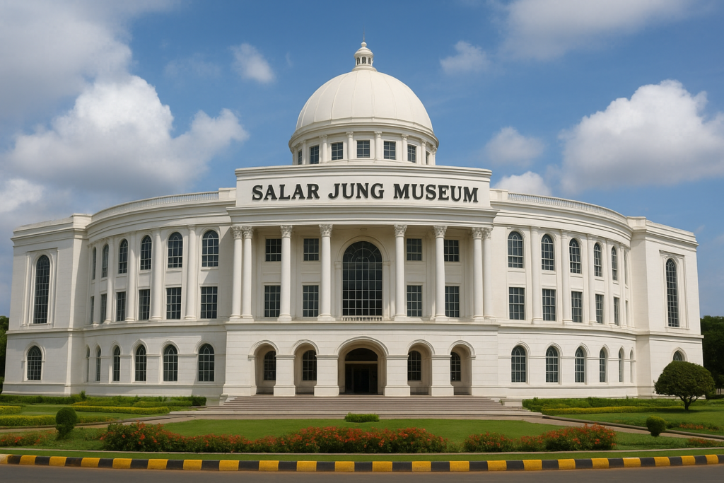 visit salar jung museum in hyderabad